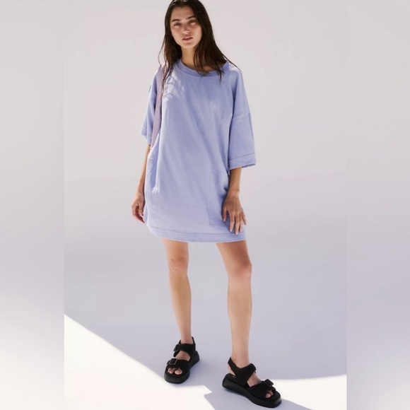 FREE PROPLE BEACH ESSENTIAL EXTREME TEE MINI DRESS NWT - Picture 4 of 4